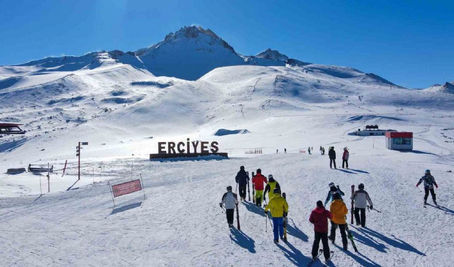 Erciyes, kış sporlarının da merkezi