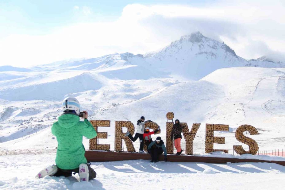 Erciyes, kış sporlarının da merkezi