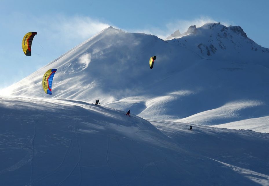 Erciyes, kış sporlarının da merkezi