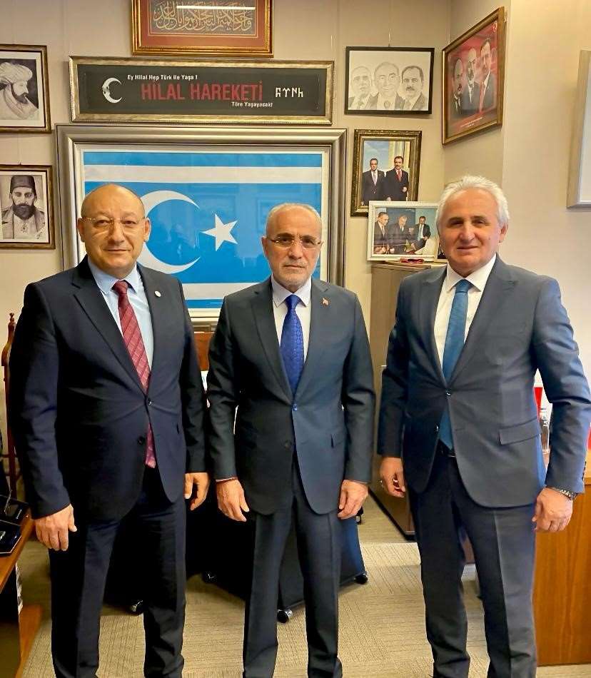 Türkiye Halter Federasyonu’ndan Cumhurbaşkanı Başdanışmanı Topçu’ya ziyaret