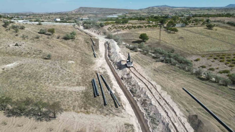 Nevşehir tarihinin en büyük altyapı projesi sürüyor