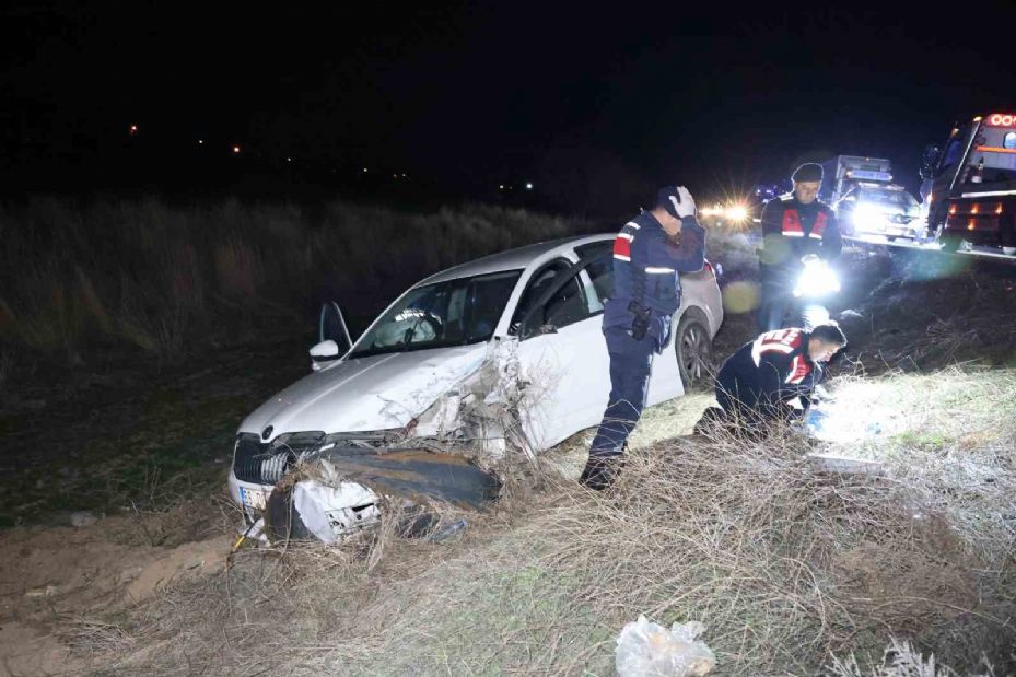 Aksaray’da trafik kazası: 1 ölü, 2 yaralı