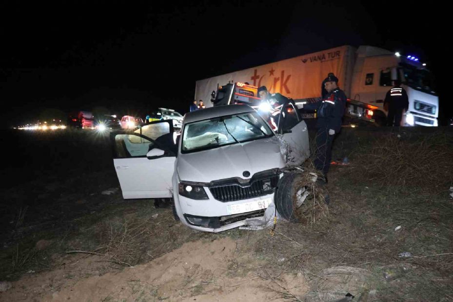 Aksaray’da trafik kazası: 1 ölü, 2 yaralı