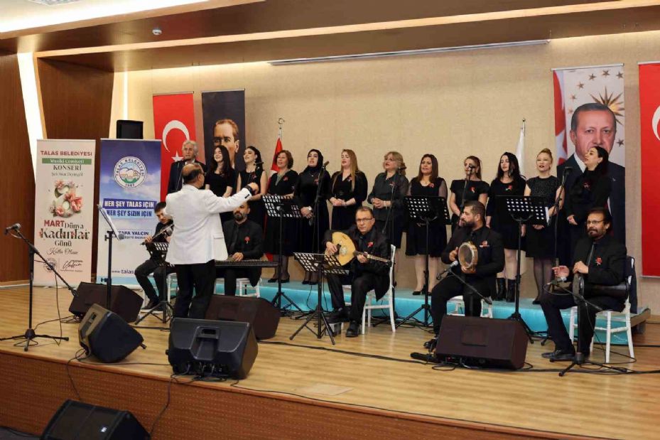 Talas Musiki Cemiyeti’nden kadınlara özel konser