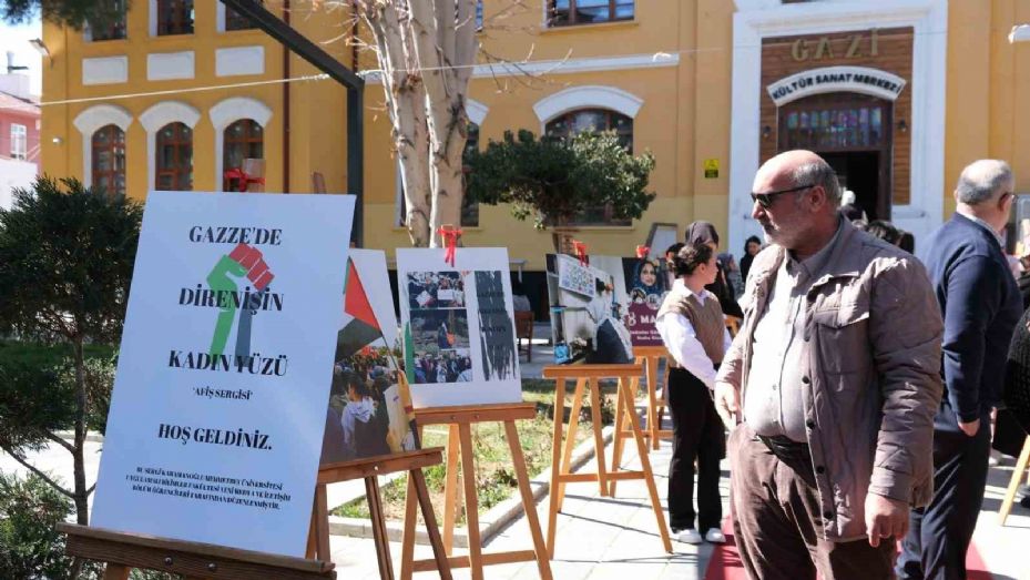 KMÜ Yeni Medya ve İletişim Bölümü öğrencilerinden 8 Mart’a özel sergi