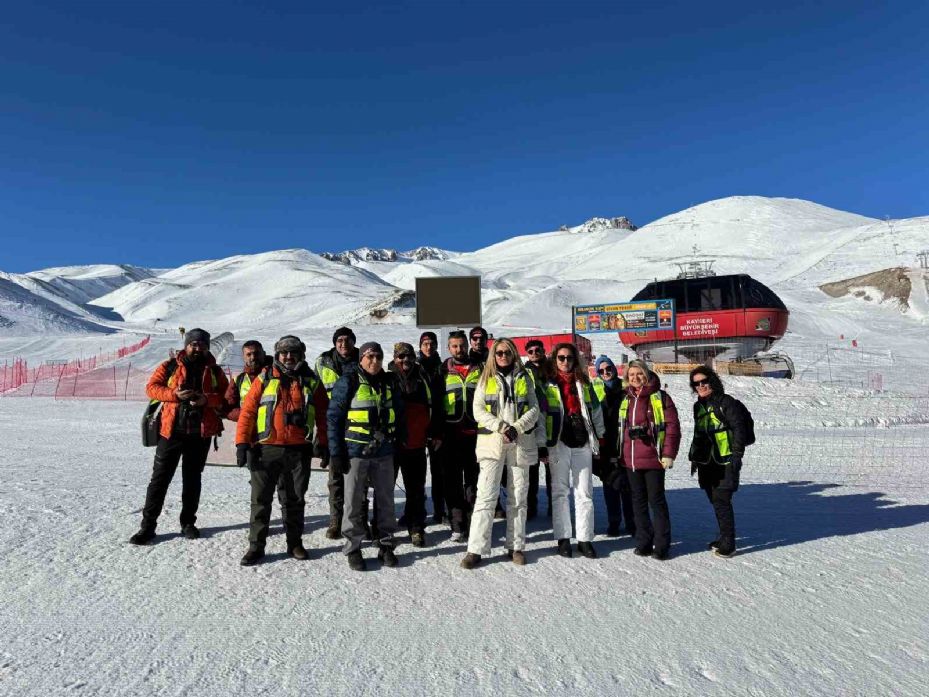 Erciyes’in zirvesinde foto safari