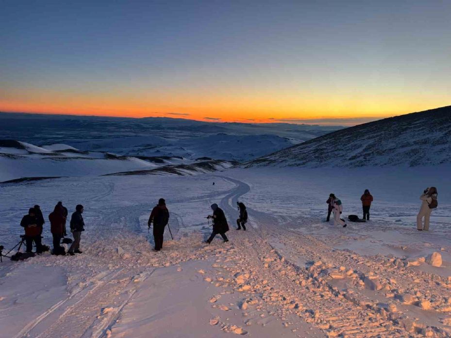 Erciyes’in zirvesinde foto safari