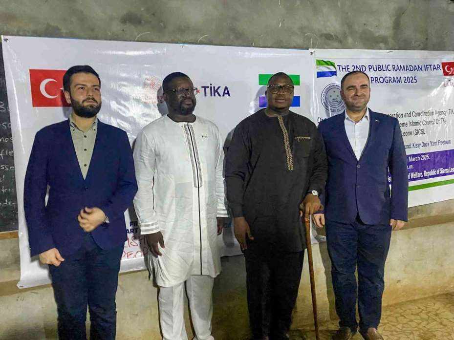 TİKA, Sierra Leone’de Ramazan Sofrası kurdu