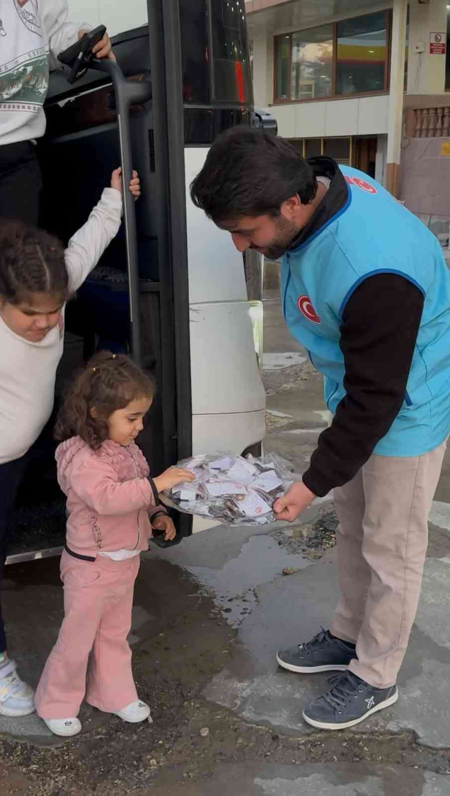 Sivas’ta yolculara Ramazan ikramı