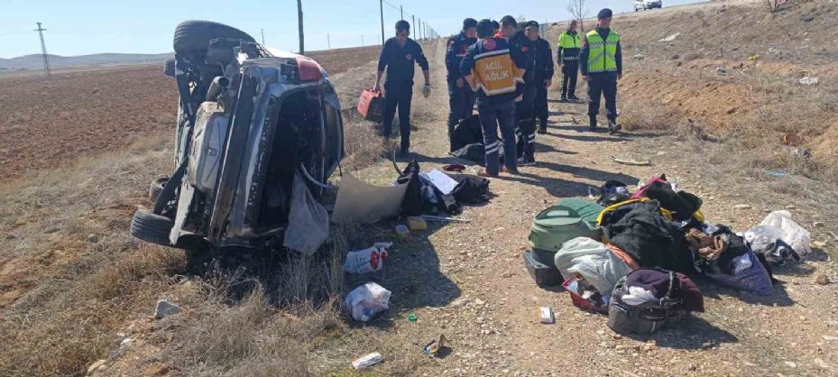 Karaman’da trafik kazası: 1 ölü, 1 yaralı