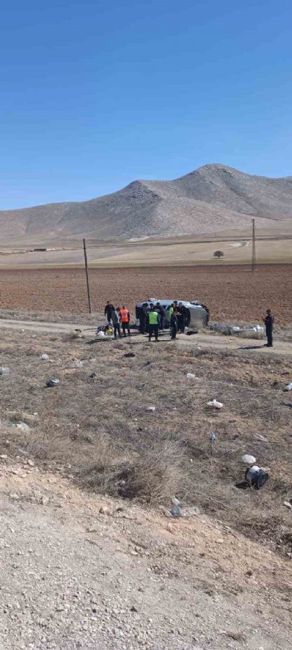 Karaman’da trafik kazası: 1 ölü, 1 yaralı