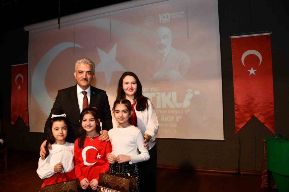 Kırıkkale’de İstiklal Marşı’nın kabülü kutlandı