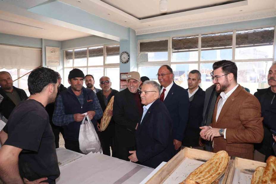 Büyükkılıç ve Okandan’dan Tomarza ziyareti