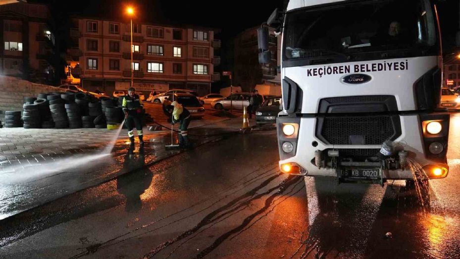 Ankara, Keçiören’de bahar temizliği