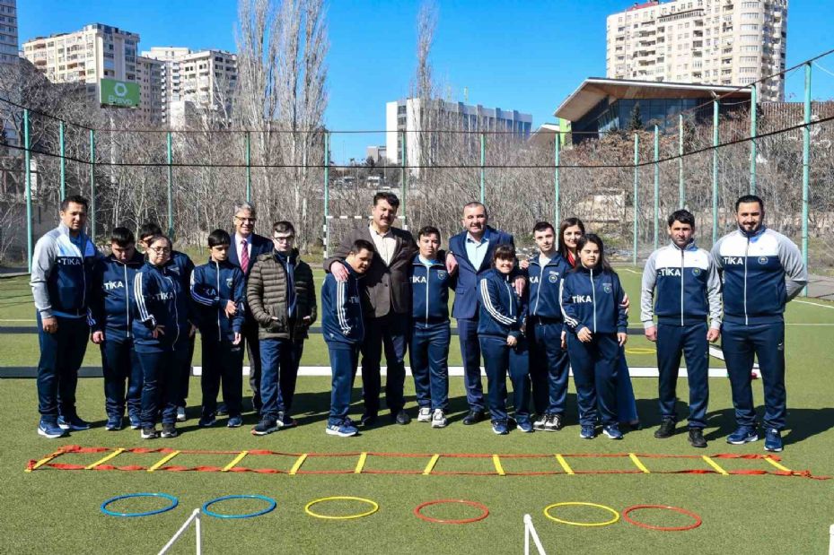 TİKA’dan Azerbaycan’da down sendromlu sporculara destek