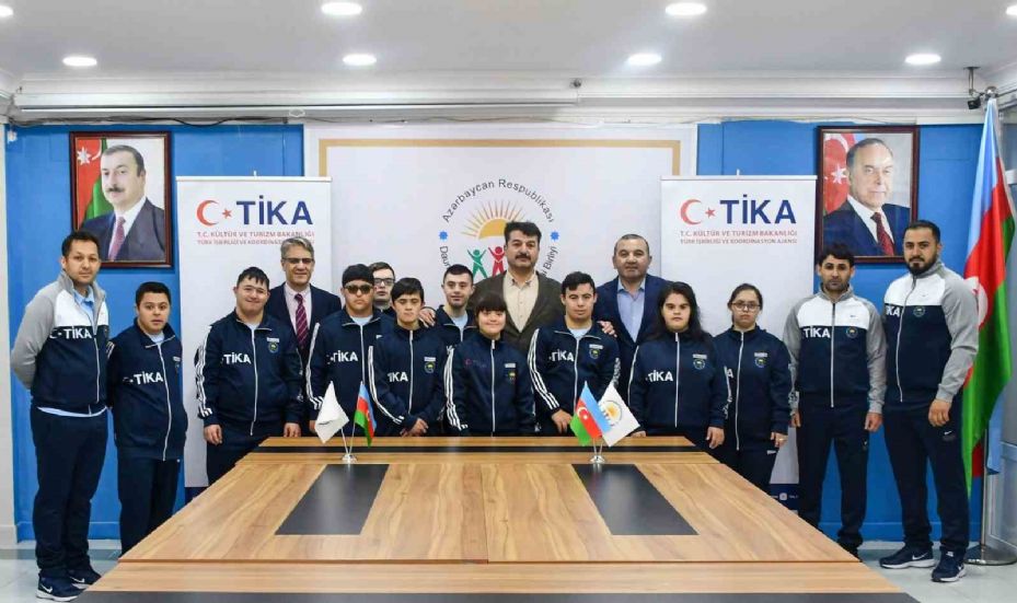 TİKA’dan Azerbaycan’da down sendromlu sporculara destek