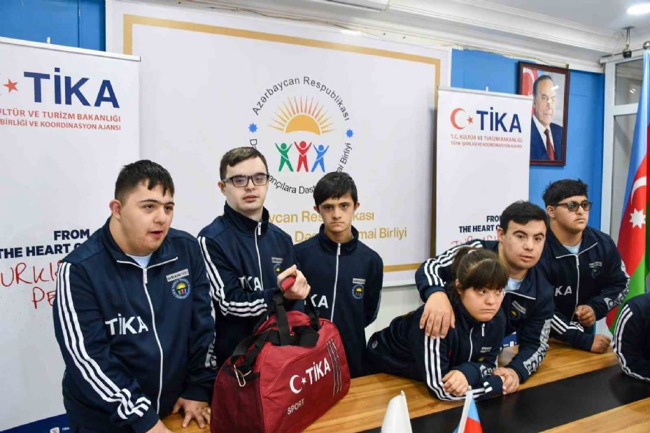 TİKA’dan Azerbaycan’da down sendromlu sporculara destek