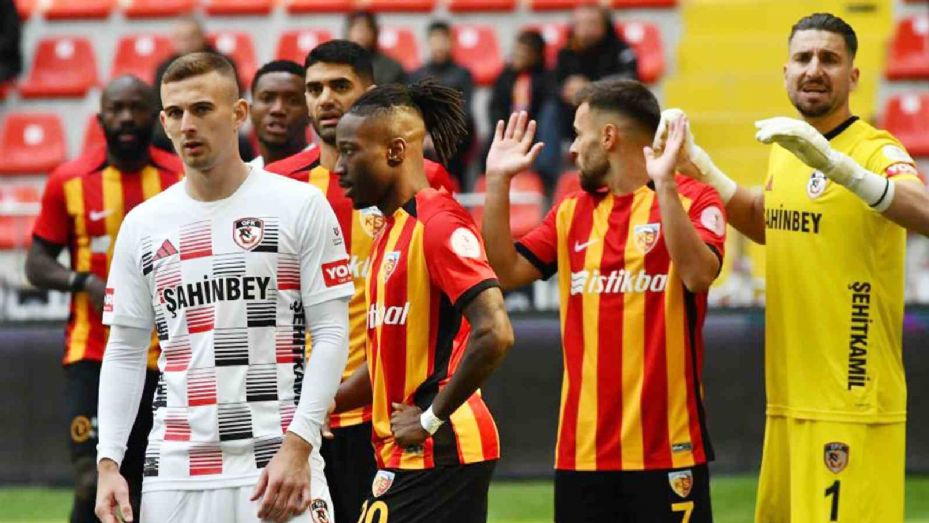 Kayserispor ile Gaziantep 10. randevuda