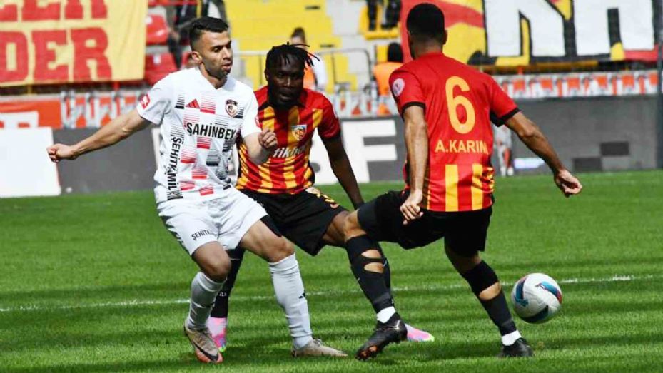 Kayserispor ile Gaziantep 10. randevuda