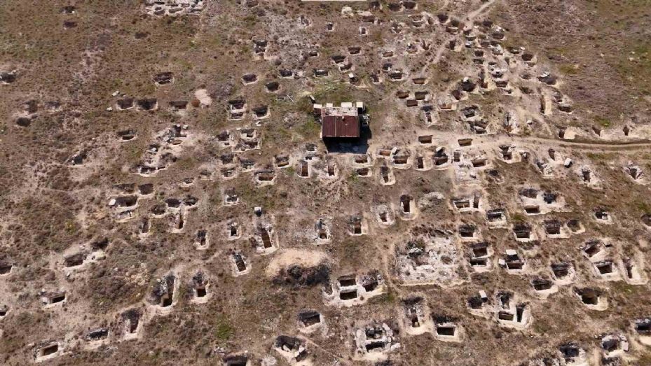 Tarihin izleri: Juliopolis antik kenti havadan görüntülendi