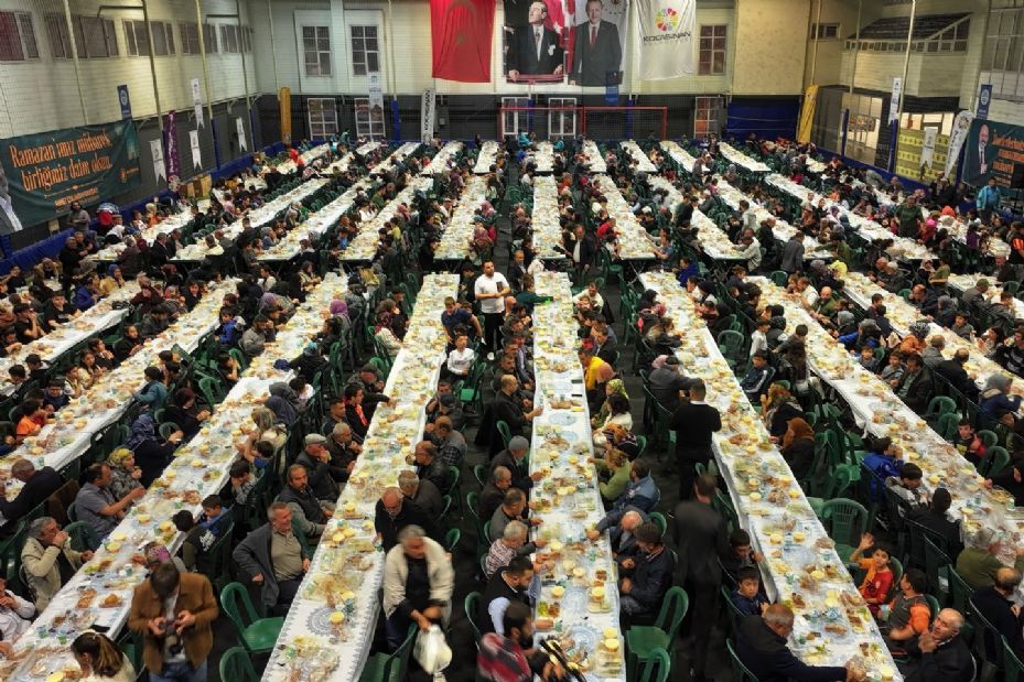 Kocasinan’ın iftarına, 2 bin 500 kişi katıldı