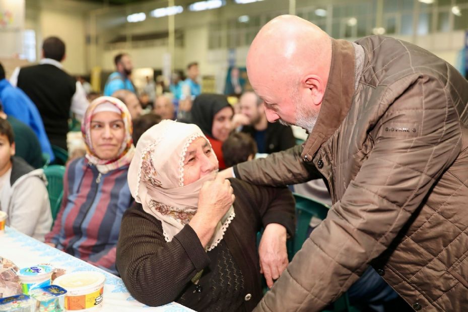 Kocasinan’ın iftarına, 2 bin 500 kişi katıldı