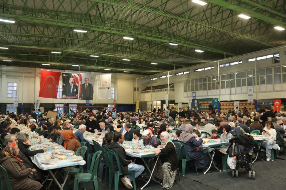 Kocasinan’ın iftarına, 2 bin 500 kişi katıldı