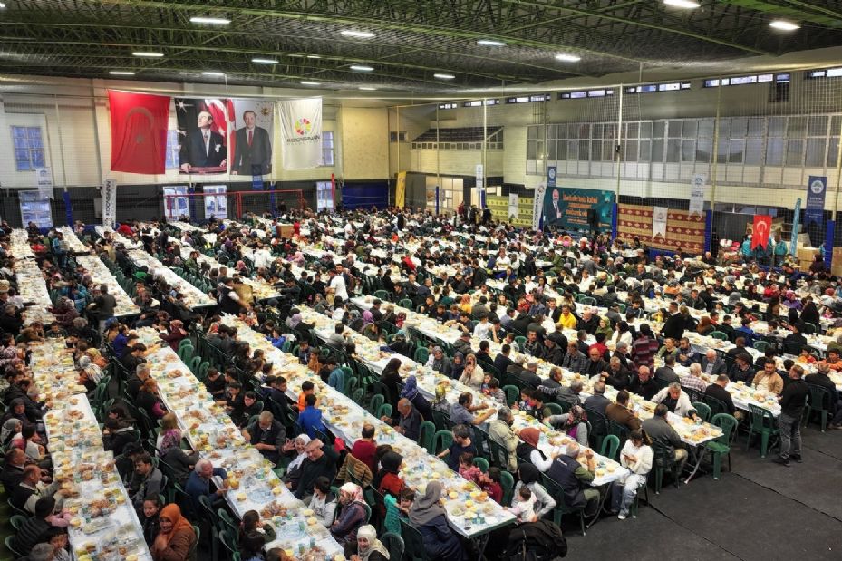 Kocasinan’ın iftarına, 2 bin 500 kişi katıldı