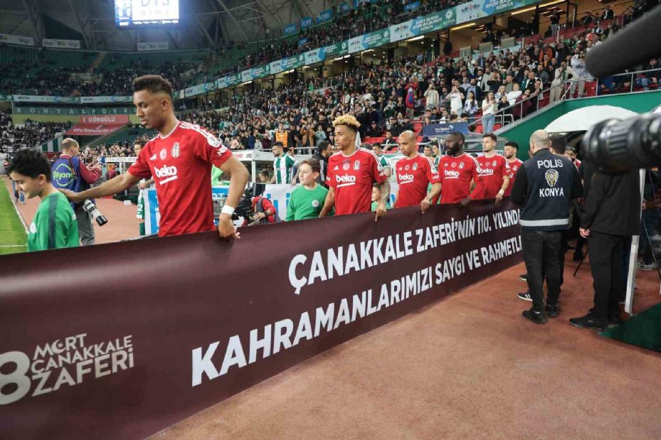 Trendyol Süper Lig: Konyaspor: 0 - Beşiktaş: 0 (Maç devam ediyor)