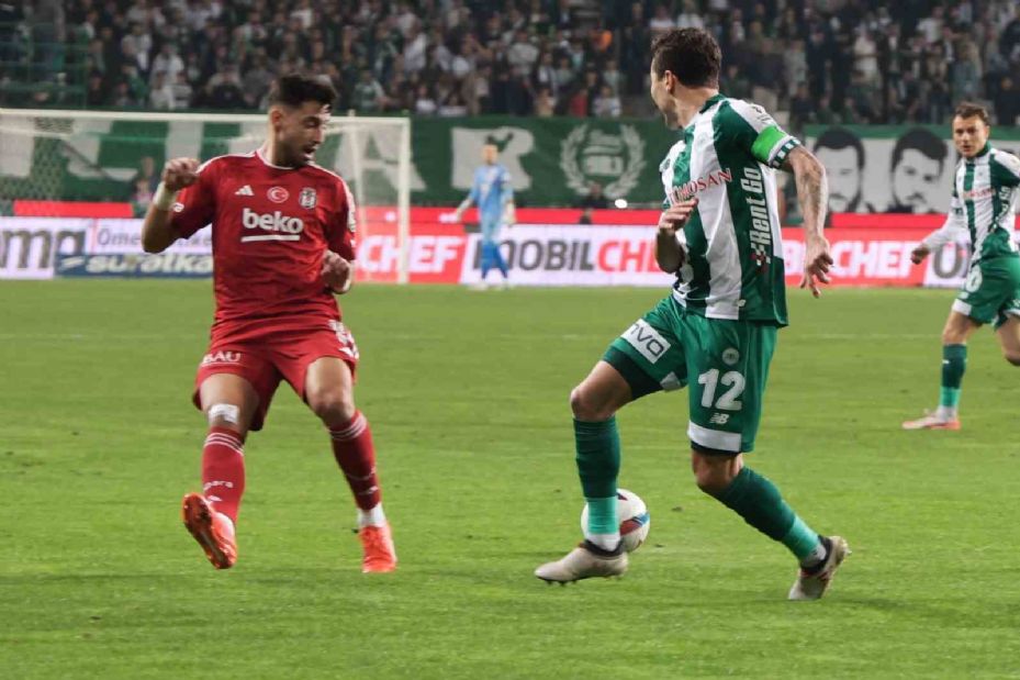 Trendyol Süper Lig: Konyaspor: 0 - Beşiktaş: 0 (Maç devam ediyor)