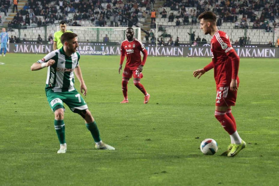 Trendyol Süper Lig: Konyaspor: 1 - Beşiktaş: 0 (Maç sonucu)