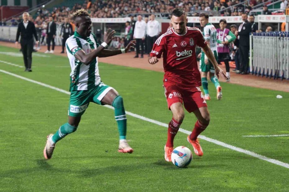 Trendyol Süper Lig: Konyaspor: 1 - Beşiktaş: 0 (Maç sonucu)