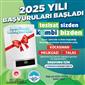 Büyükşehir’in ‘tesisat sizden, kombi bizden’ projesi 2025 yılı başvuruları başladı