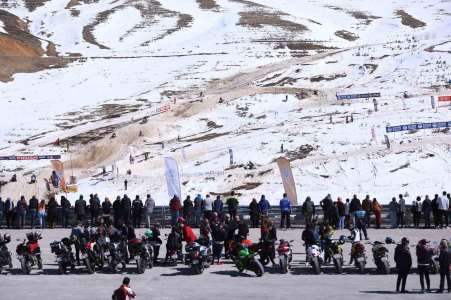 Erciyes’ten yükselen kar motorlarının sesi, tüm dünyada duyuldu
