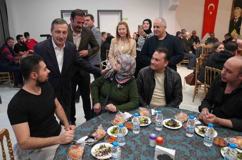 Başkan Ataç, şehit yakınları ve gazilerle iftarda buluştu