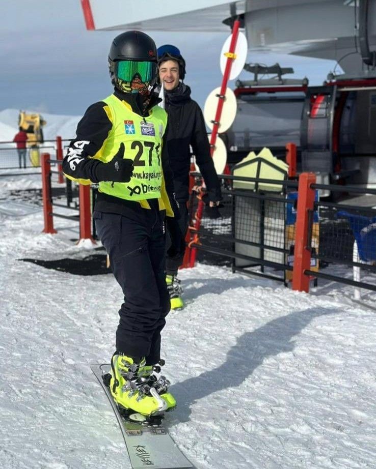 Eskişehirli sporculardan snowboard şampiyonasında büyük başarı