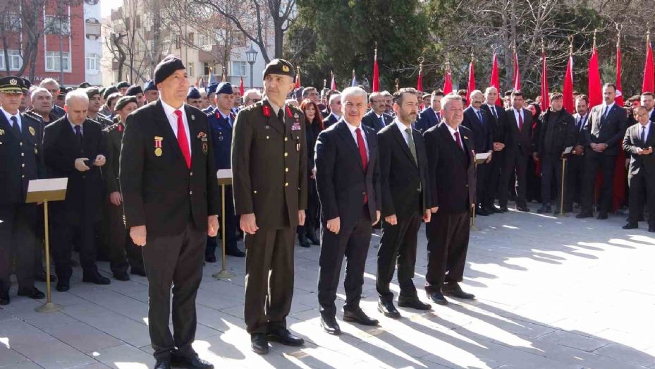 Konya’da Çanakkale Zaferi’nin 110’uncu yıl dönümünde şehitler anıldı