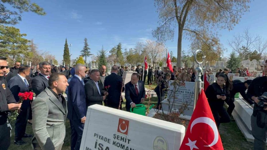 Karaman’da Çanakkale Zaferi’nin 110’uncu yıl dönümünde şehitler anıldı