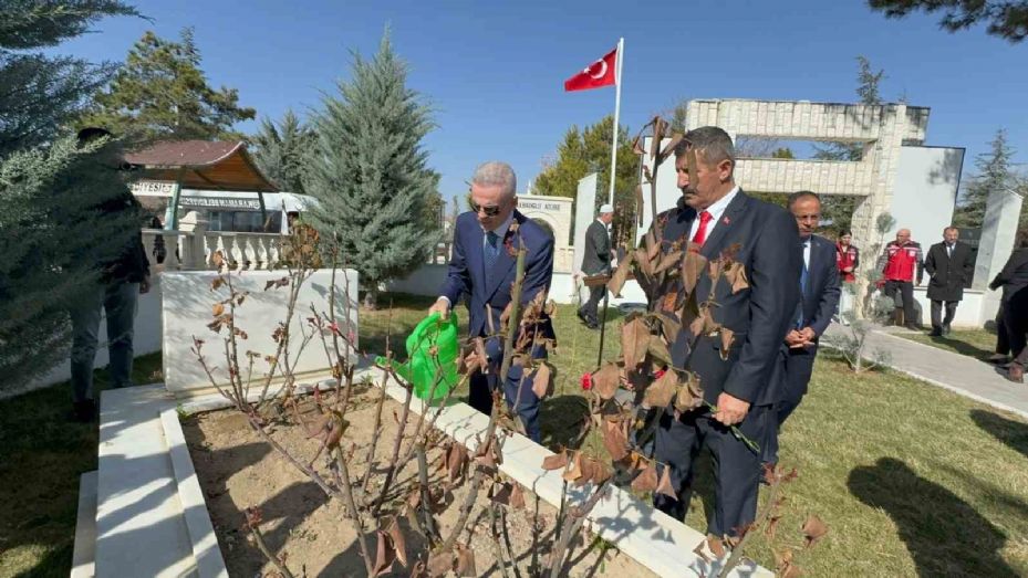 Karaman’da Çanakkale Zaferi’nin 110’uncu yıl dönümünde şehitler anıldı