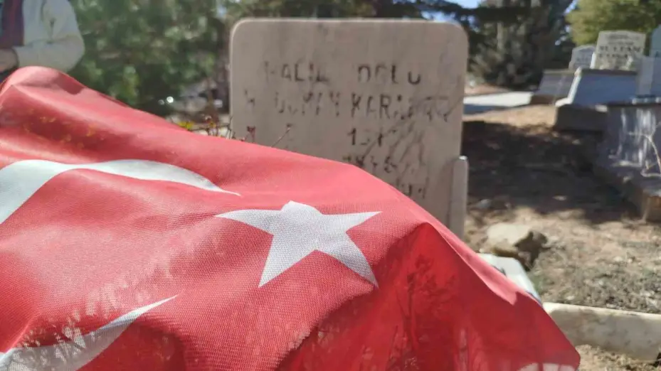 Çanakkale Gazisi Mezarı Başında Anıldı