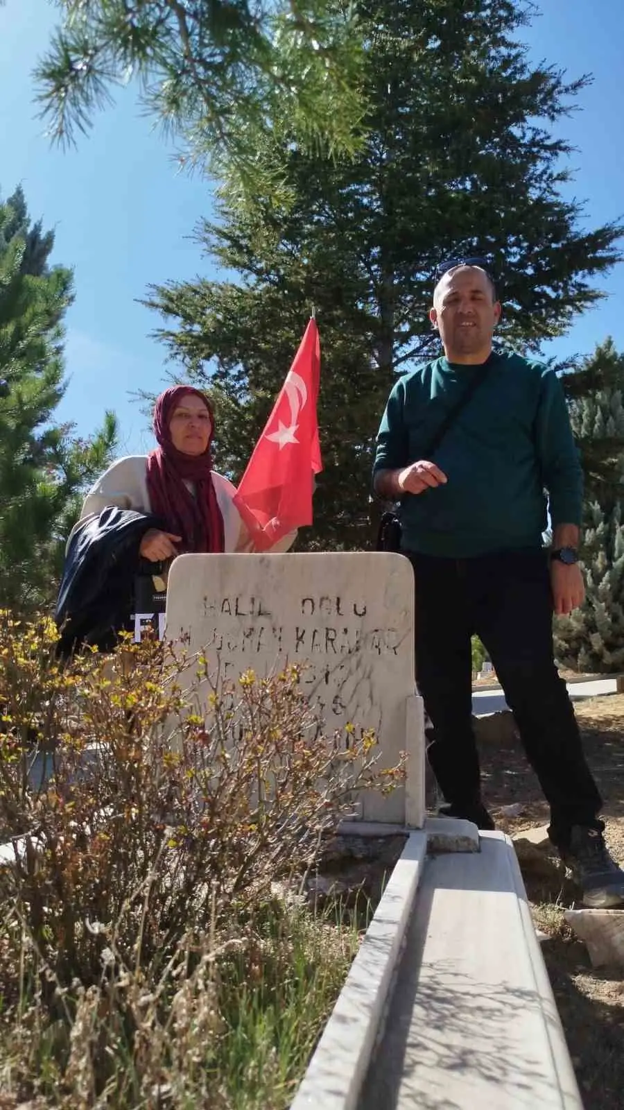 Çanakkale Gazisi Mezarı Başında Anıldı