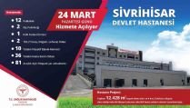 Sivrihisar Devlet Hastanesi 24 Mart’ta hizmete açılıyor