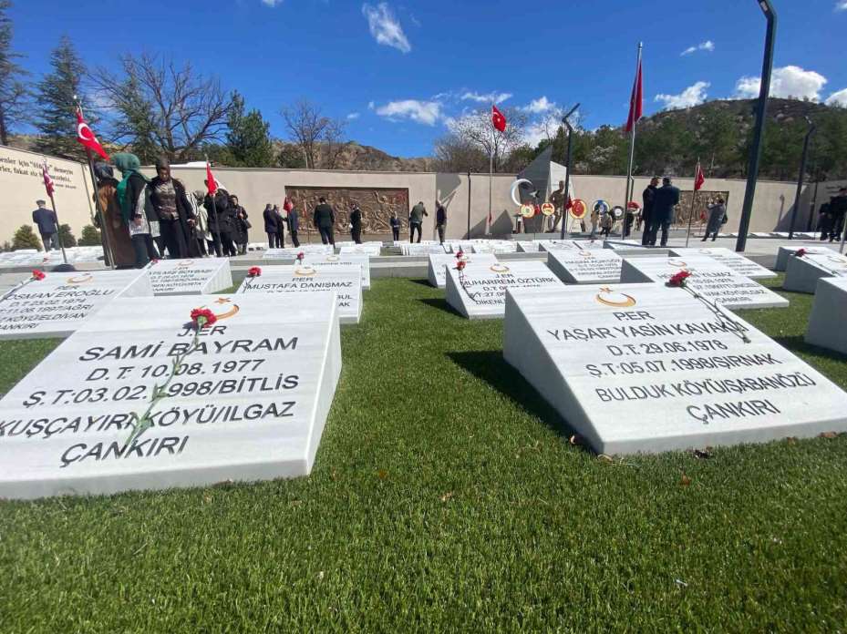 Çankırı’da şehitler dualarla anıldı