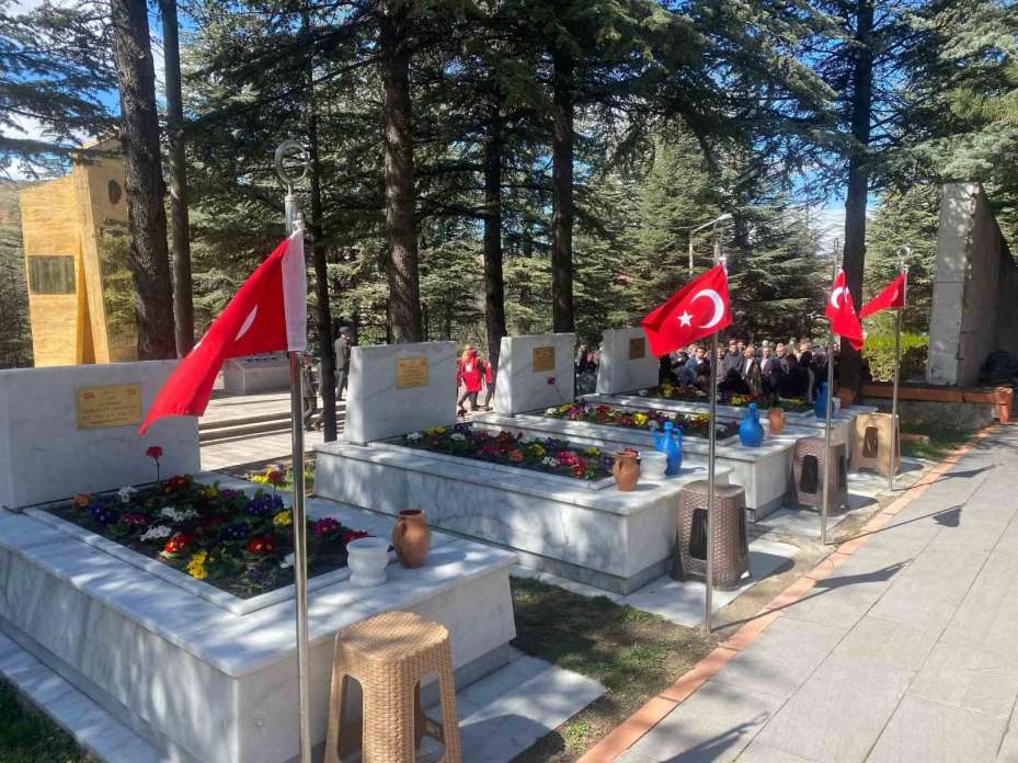 Çankırı’da şehitler dualarla anıldı