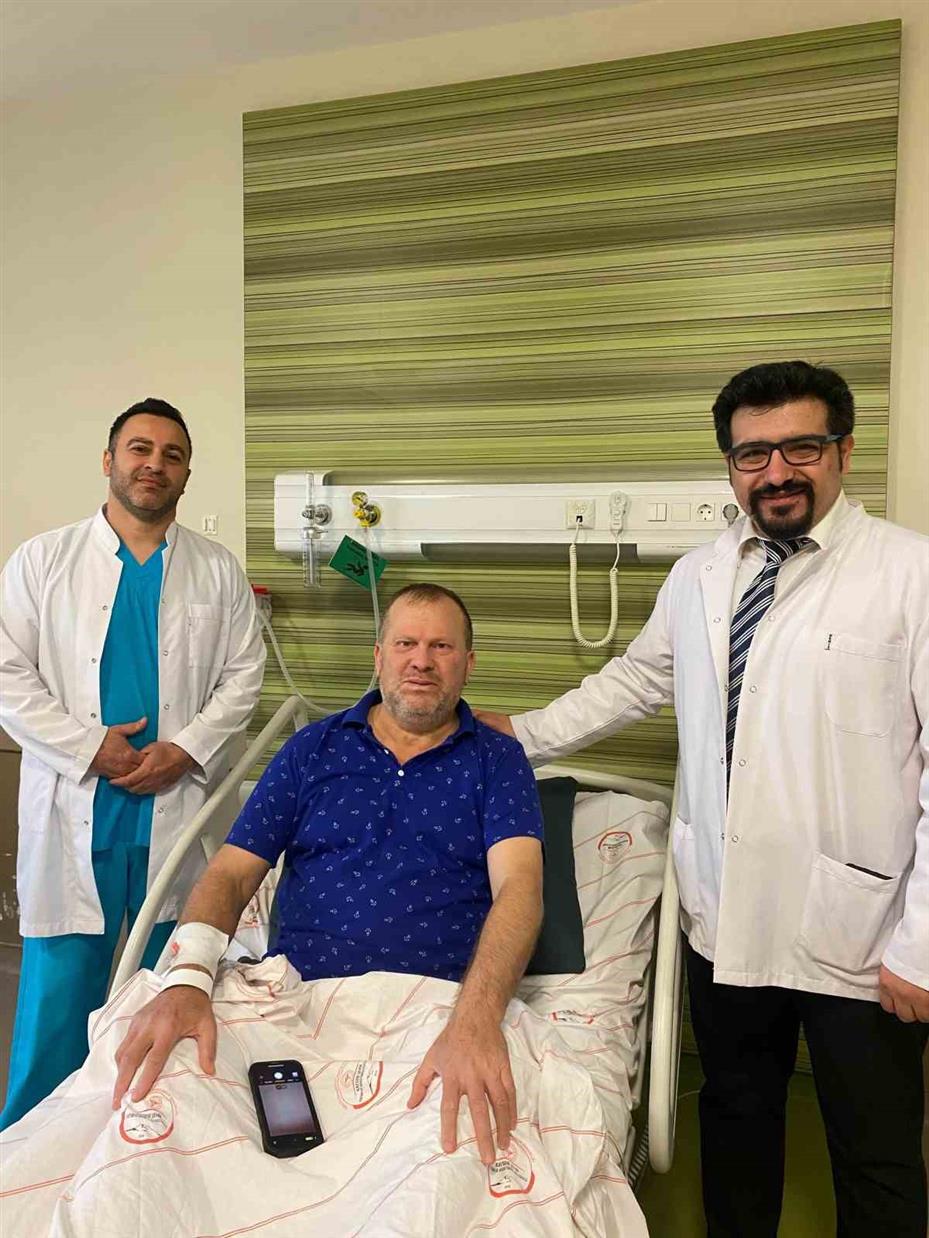 Yanak dokusundan idrar yoluna yama