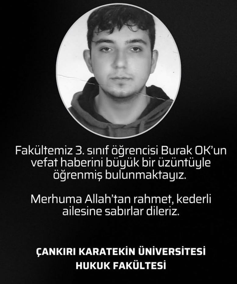 Çankırı’da 23 yaşındaki üniversite öğrencisi evinde ölü bulundu