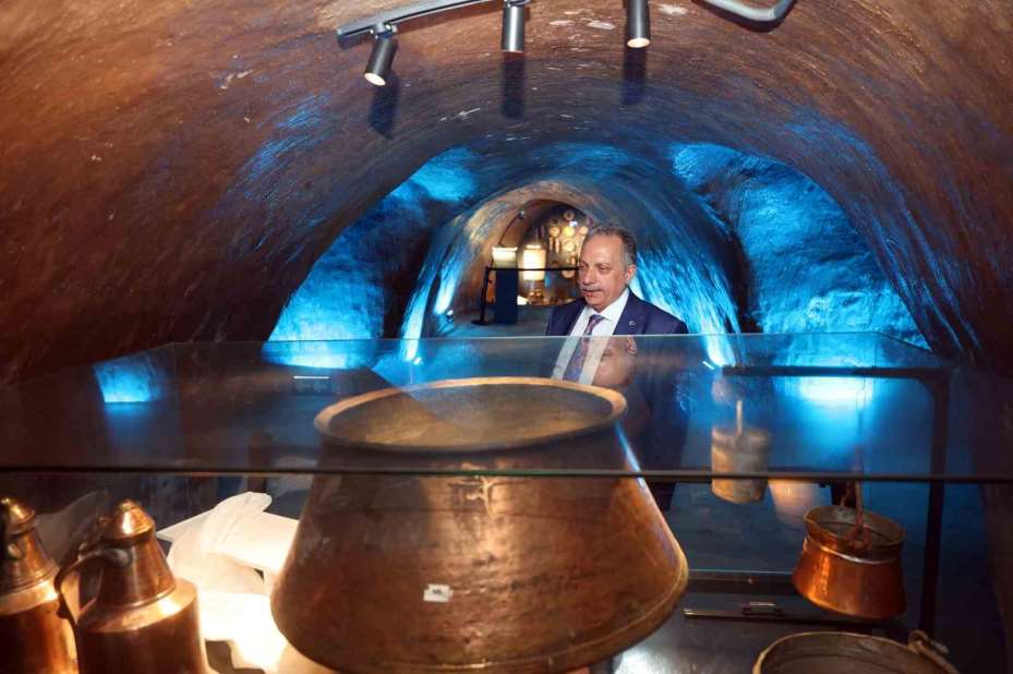 Tarihi Talas’ta tarihi mekan; Su Medeniyetleri Galerisi