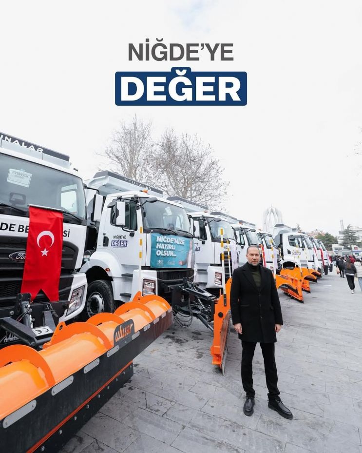 Niğde Belediyesi araç filosunu güçlendirmeye devam ediyor