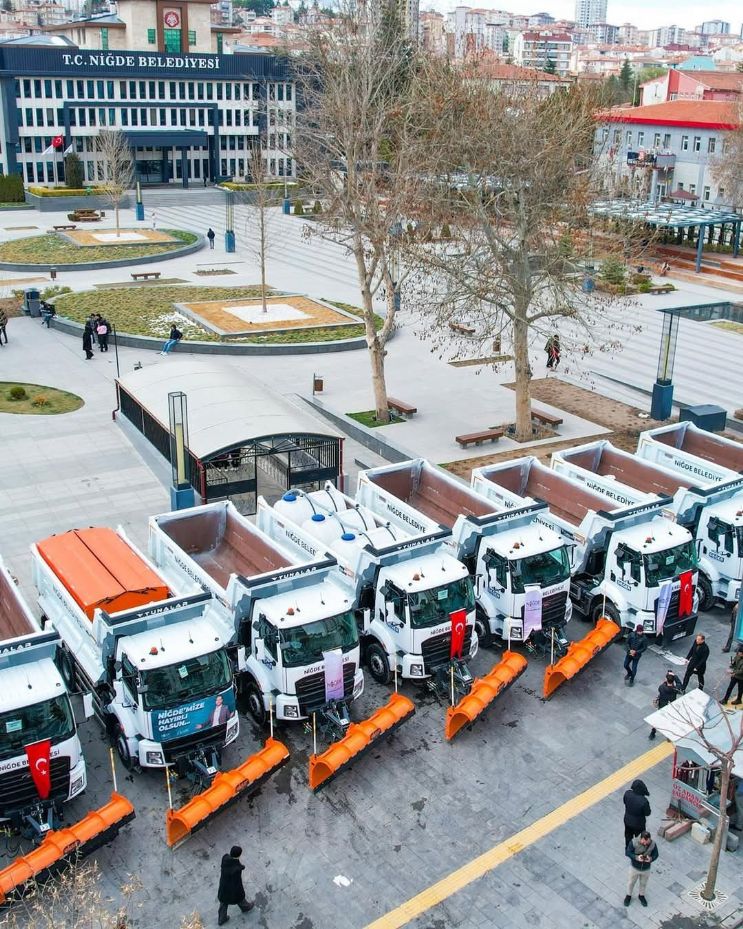 Niğde Belediyesi araç filosunu güçlendirmeye devam ediyor