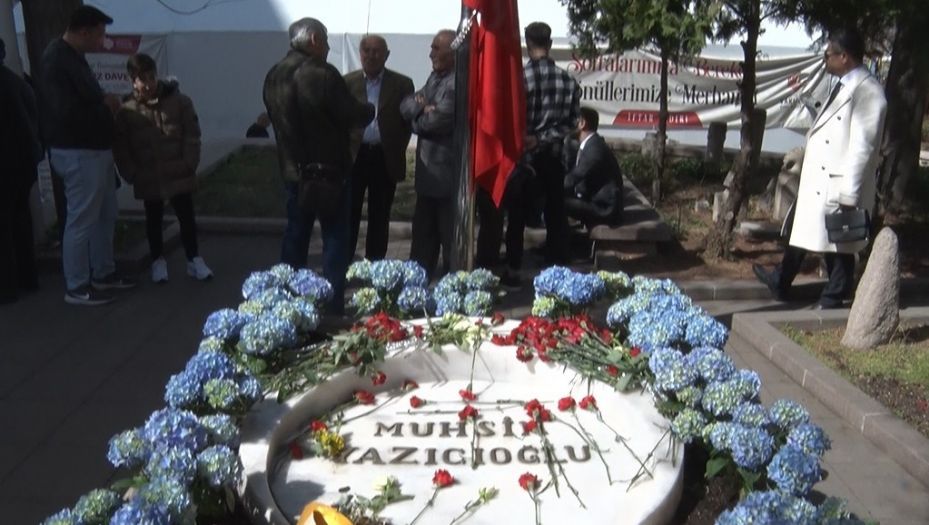 BBP Kurucu Genel Başkanı Muhsin Yazıcıoğlu, vefatının 16’ncı yılında mezarı başında anıldı